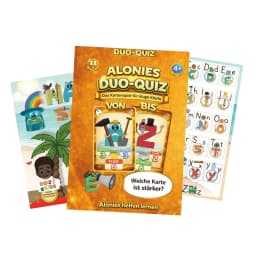 QuizKids Buch nach Wahl + Kartenspiel + Alphabetplakat Ansicht 1