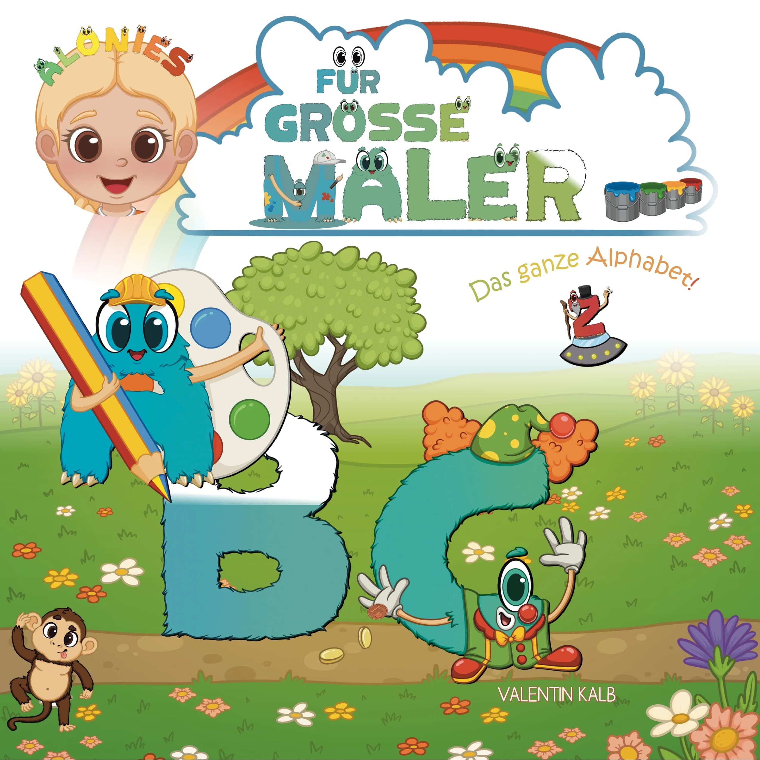 Für große Maler Malbuch