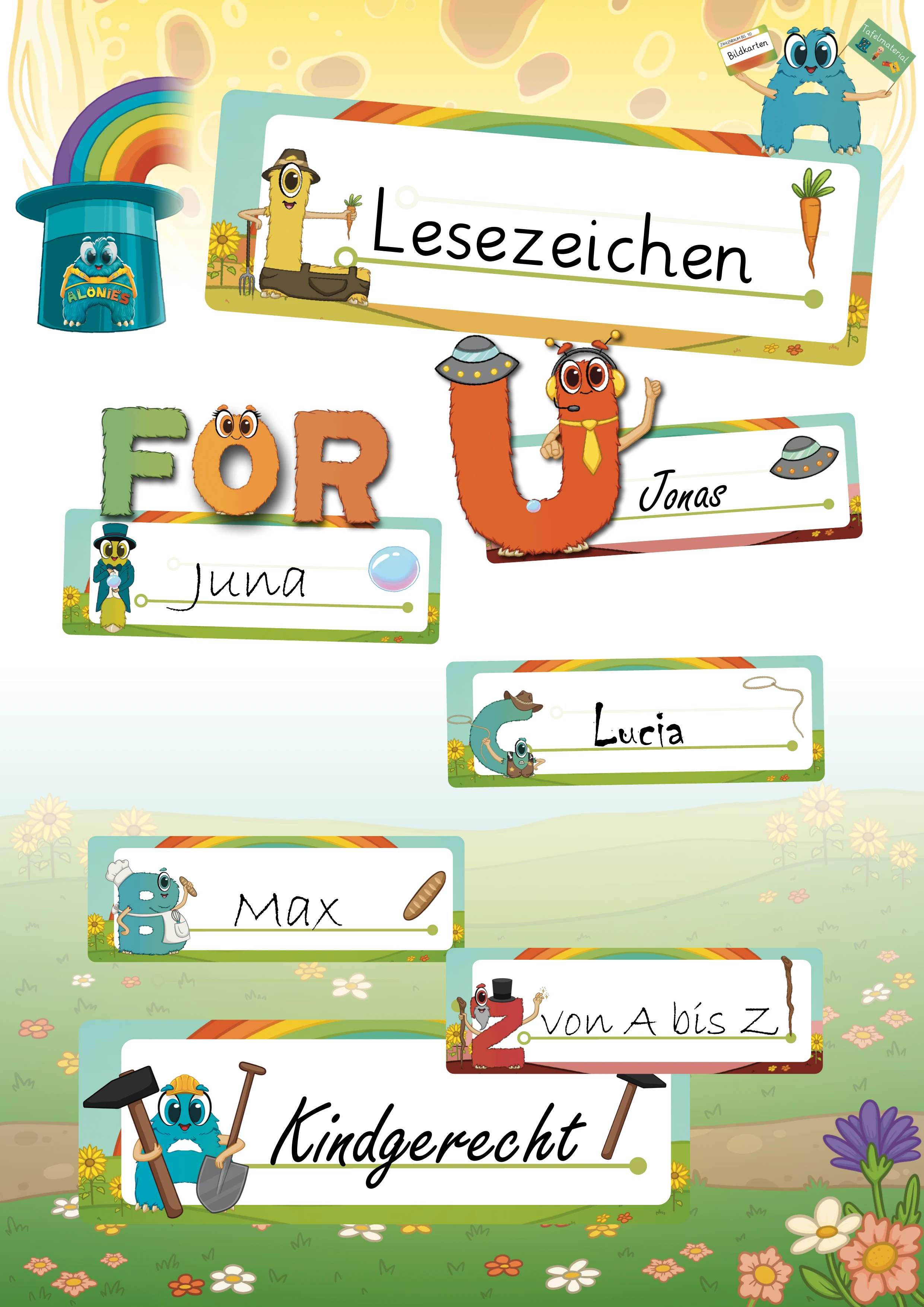 Alonies Lesezeichen
