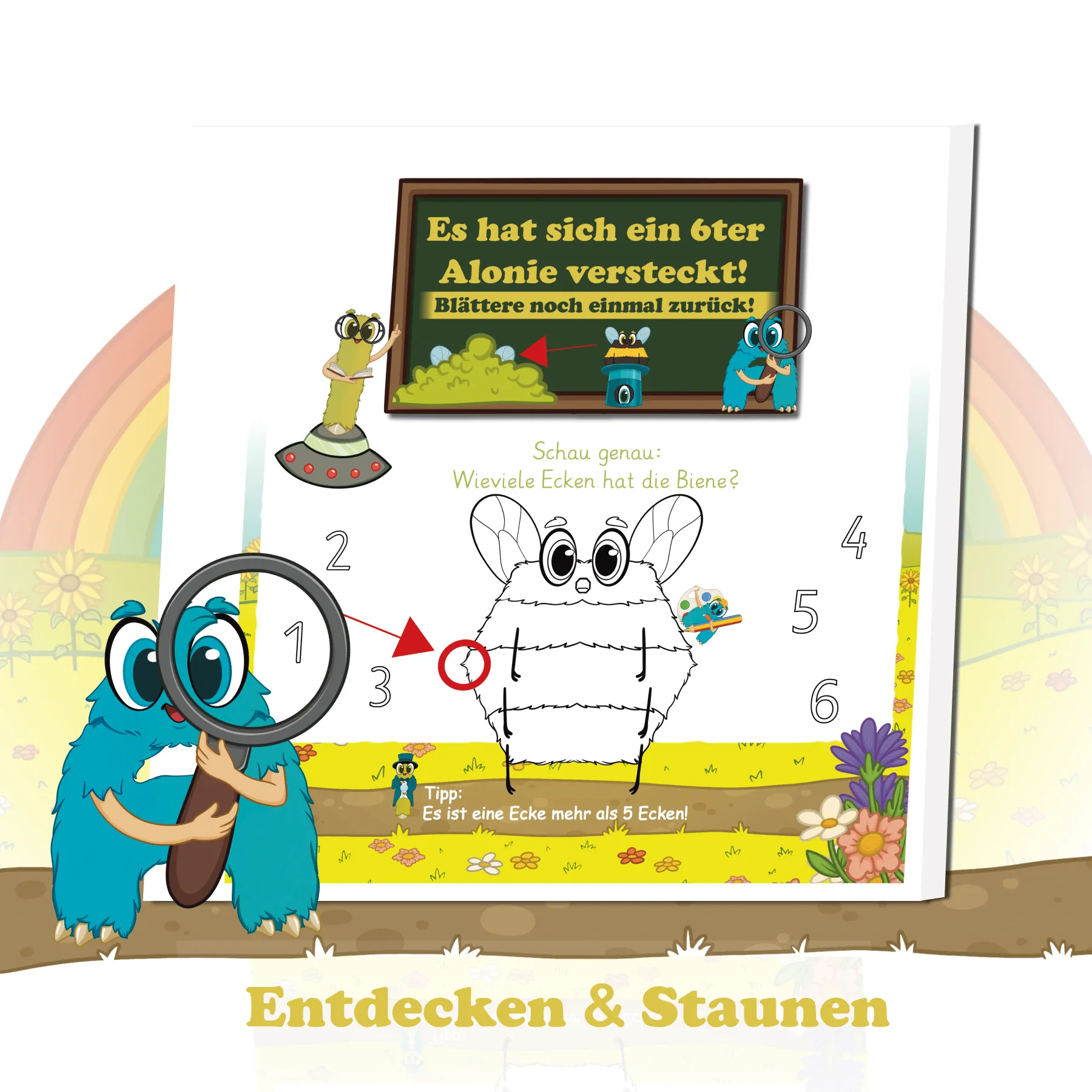 Mein Kindergarten Schulheft mit Finn Ansicht 10