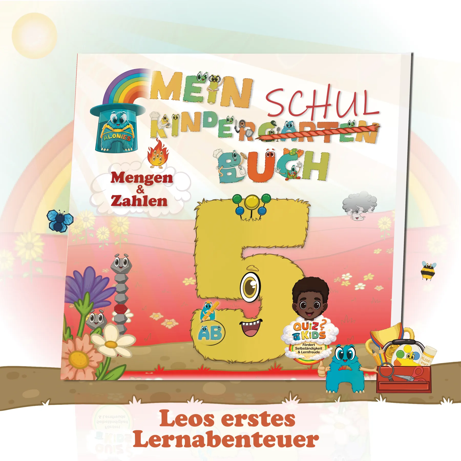 Mein Kindergarten Schulheft mit Leo