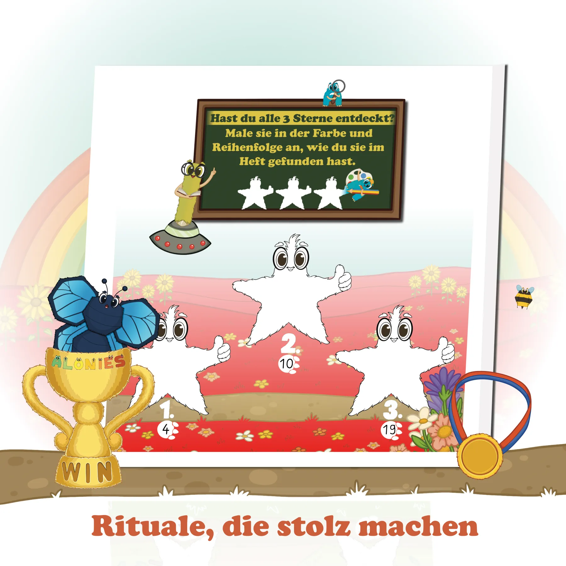 Mein Kindergarten Schulheft mit Leo Ansicht 12