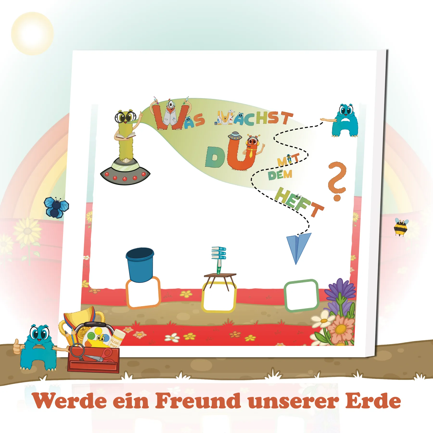 Mein Kindergarten Schulheft mit Leo Ansicht 13