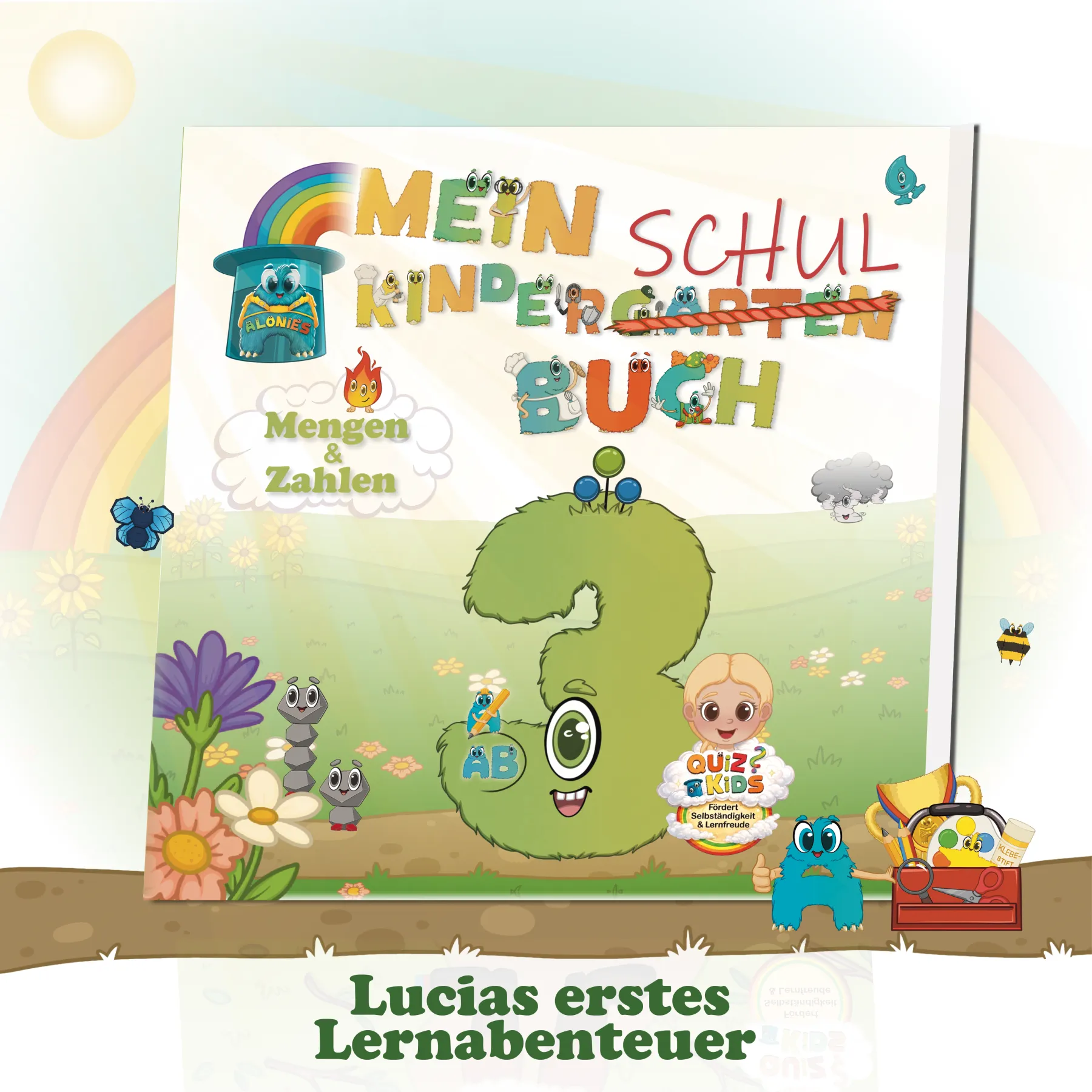 Mein Kindergarten Schulheft mit Lucia — Ansicht 1