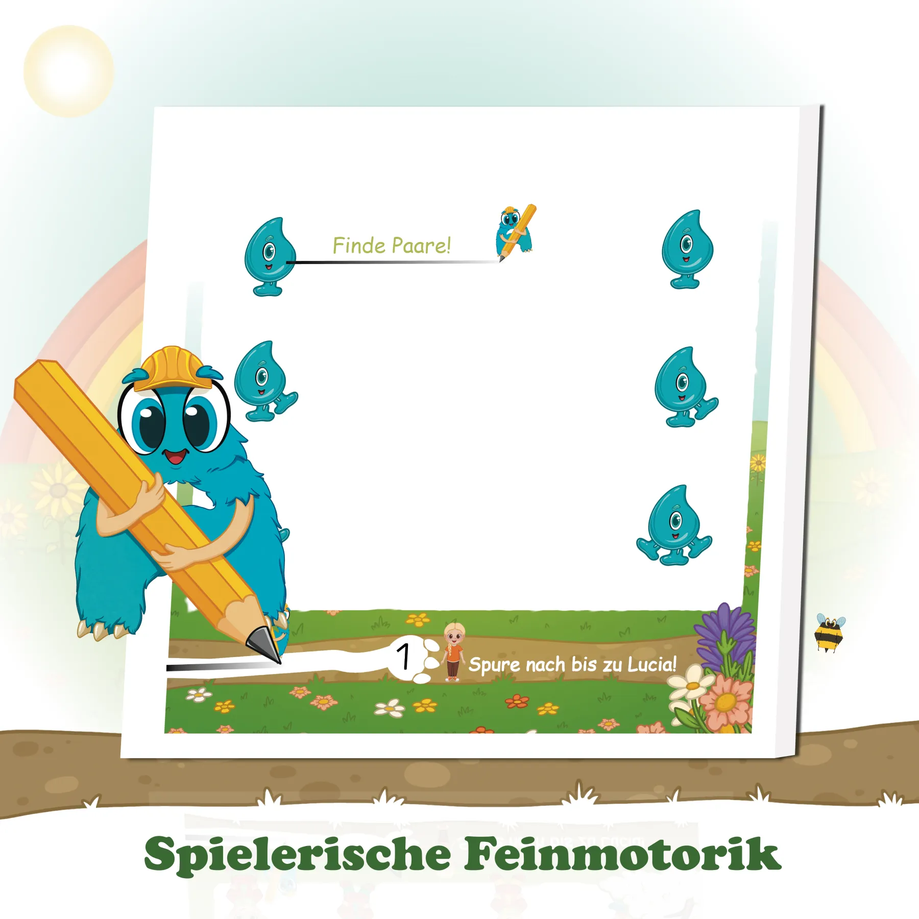 Mein Kindergarten Schulheft mit Lucia Ansicht 7