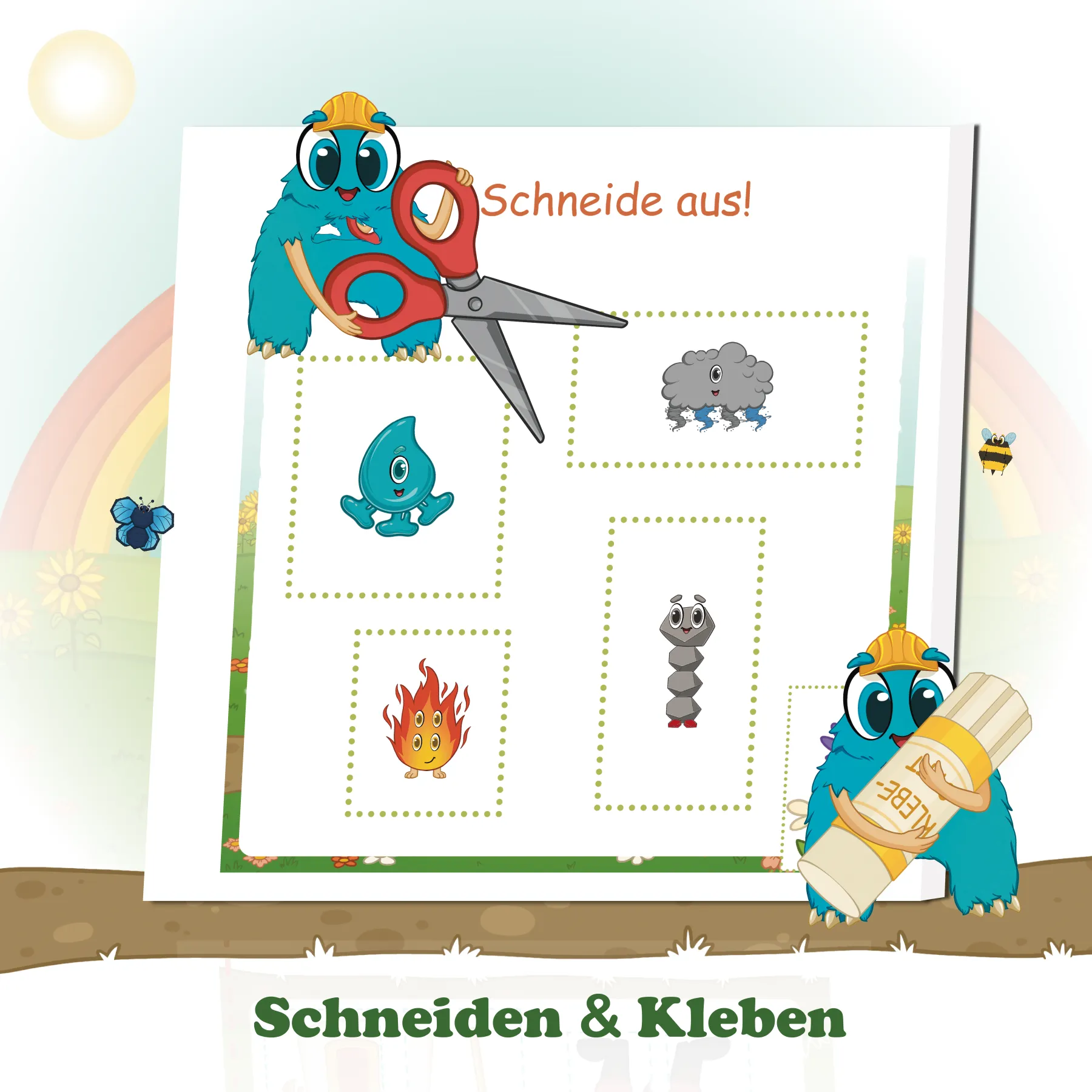 Mein Kindergarten Schulheft mit Lucia Ansicht 11