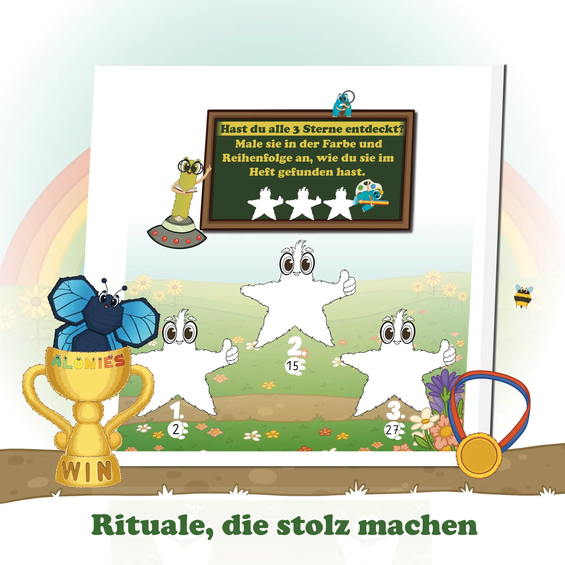 Mein Kindergarten Schulheft mit Lucia Ansicht 12