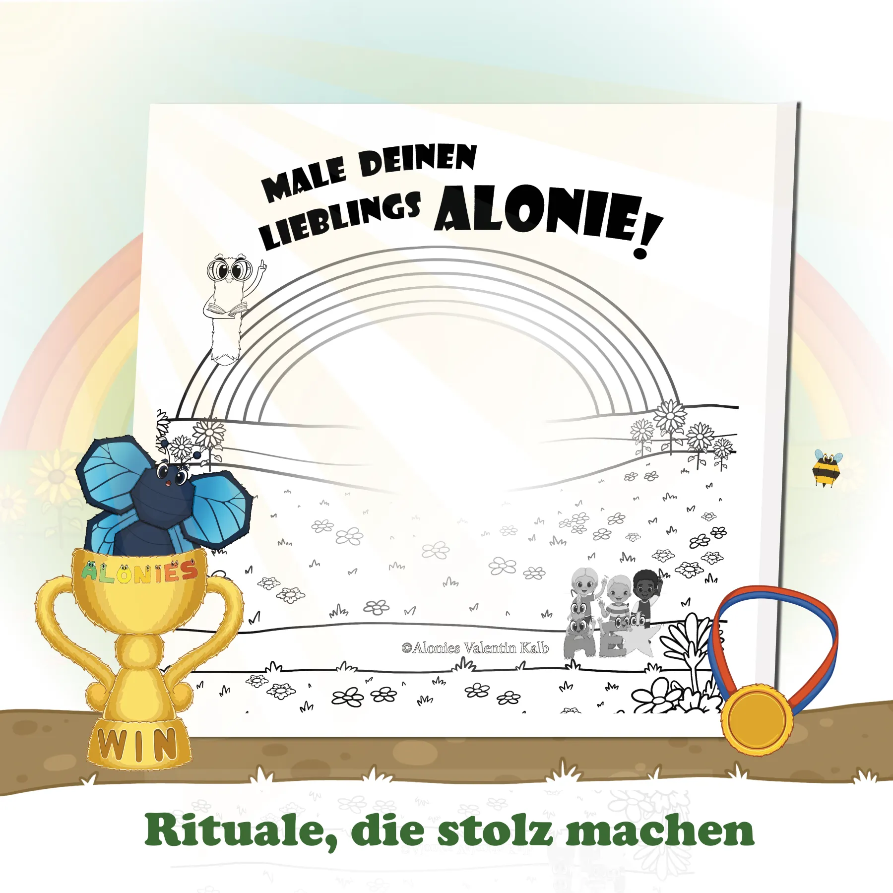 Für große Maler Malbuch Ansicht 3