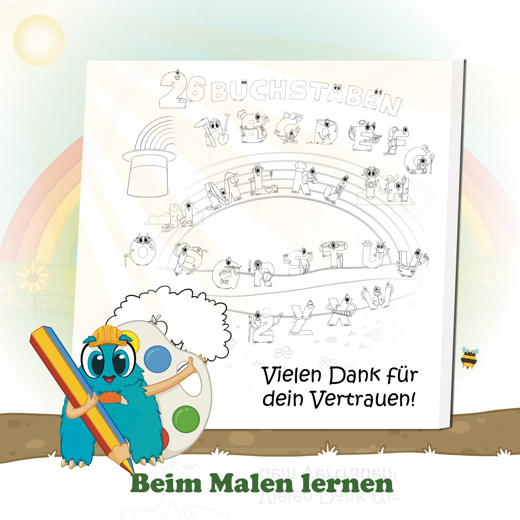 Für große Maler Malbuch Ansicht 10