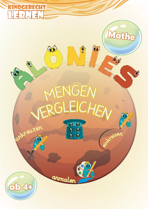 Alonies Freebees Heft: Mengen vergleichen