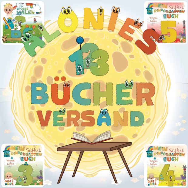 Lernmaterialien (Buchdruck/Versand)