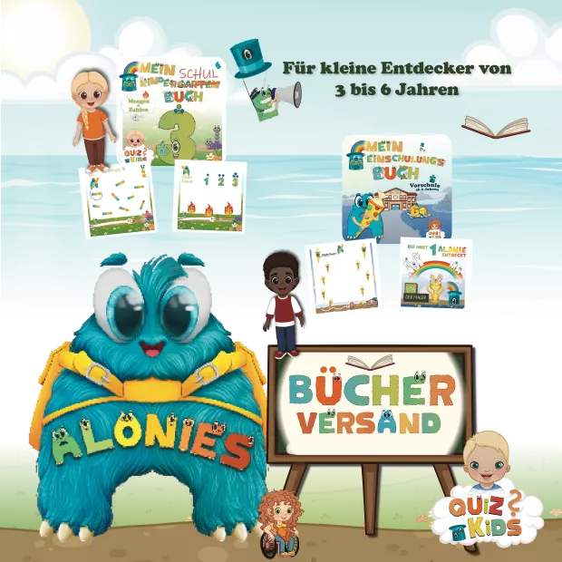 Lernmaterialien (Buchdruck/Versand)