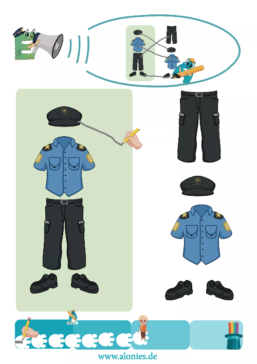 Alonies Freebees Heft: Im Rettungsdienst weitere Seite