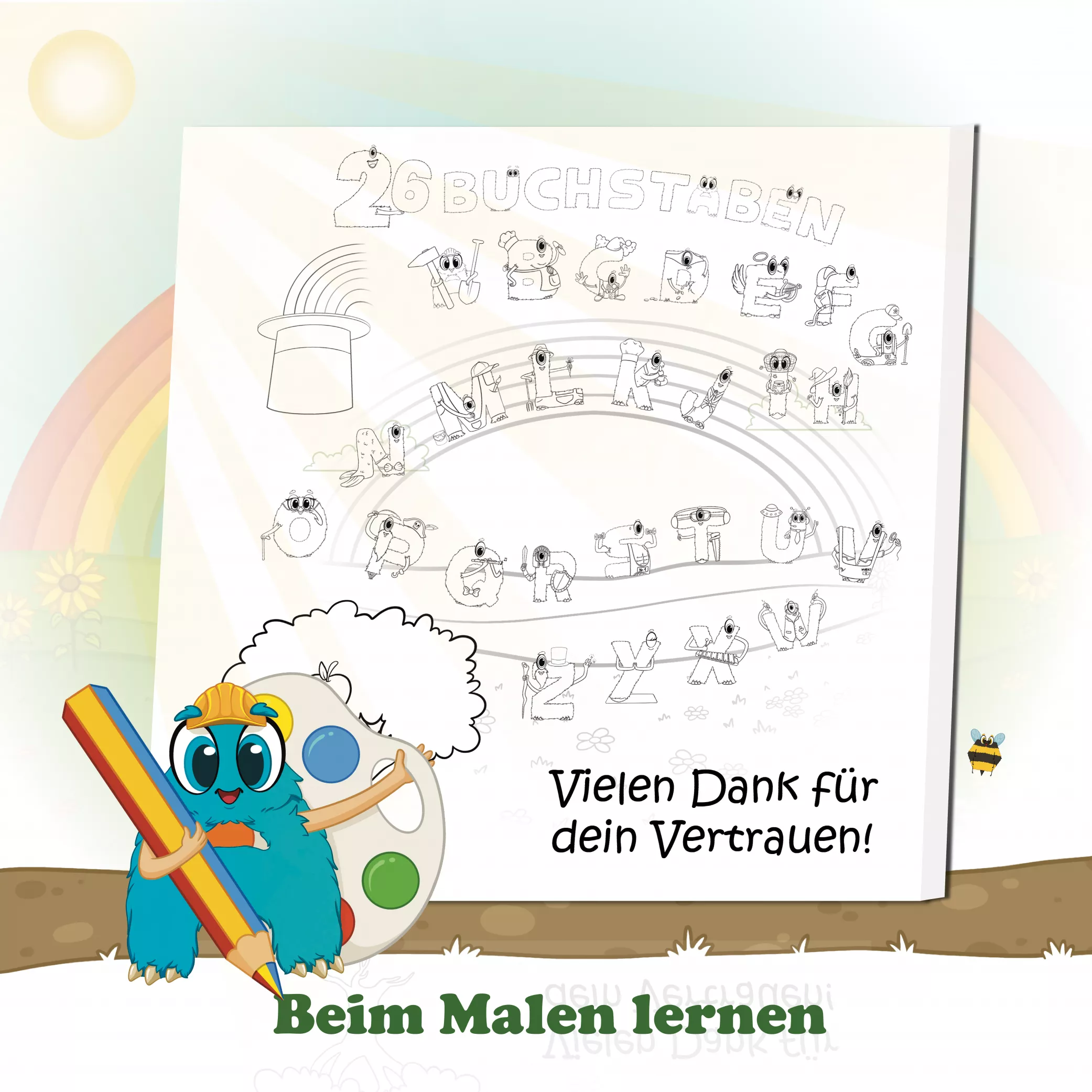 Für grosse Maler - das ganze Alphabet Für grosse Maler - das ganze Alphabet