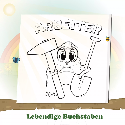 Buchstabe A - Für grosse Maler - das ganze Alphabet 