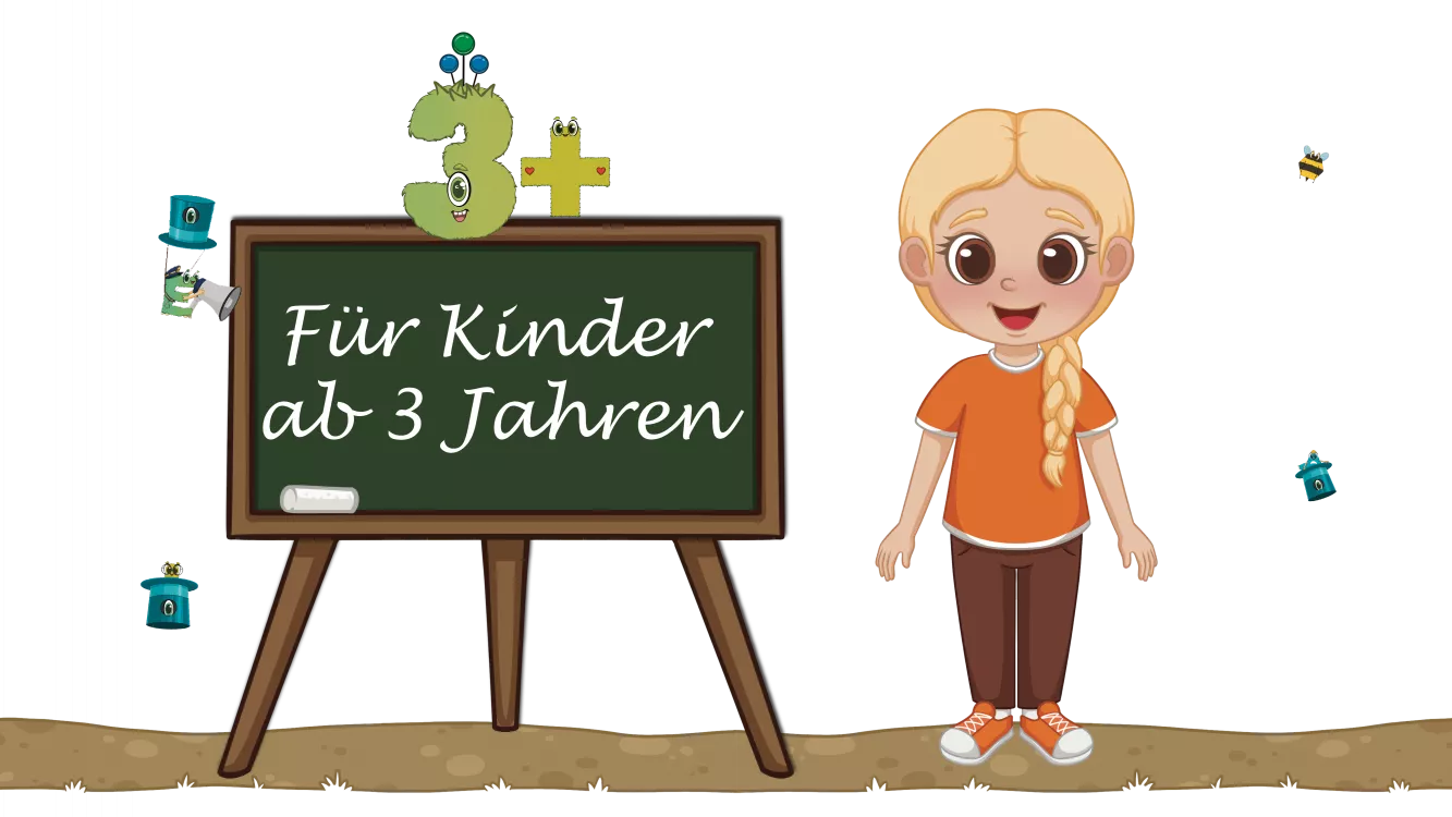 Lucia für alle Kinder ab 3 Jahren. Sie steht symbolisch für die Kindergarten-Schulbücher und Rätselhefte der Alonies, die spielerisches und selbstständiges Lernen fördern. Die Lern- und Rätselbücher ab drei Jahren vermitteln erste Zahlen und Buchstaben, stärken Konzentration, Wahrnehmung und Lernfreude – ideal für Vorschule, Kindergarten und den Start in die Schulvorbereitung.