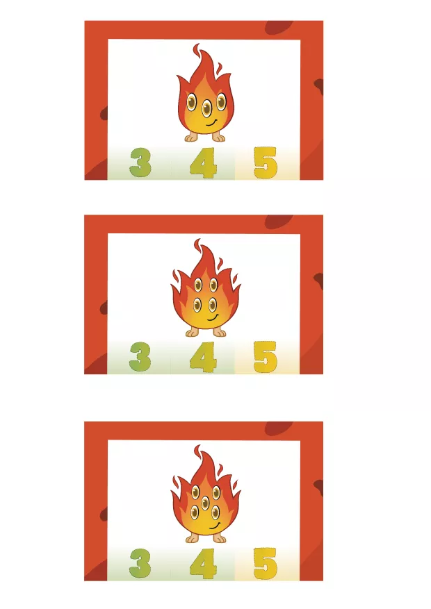 Beispielseite aus dem Alonies-Freebie mit Klammerkarten zur Zahl-Mengen-Zuordnung. Kinder zählen die dargestellten Mengen und markieren die passende Zahl mit einer Wäscheklammer. Die Klammerkarten fördern Zählen, simultanes Erfassen von Mengen, Feinmotorik und Konzentration und sind kleinschrittig für die Zahlenräume 2 bis 10 aufgebaut.