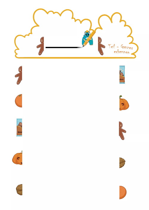 Herbst - Teil-Ganzes Beziehungen