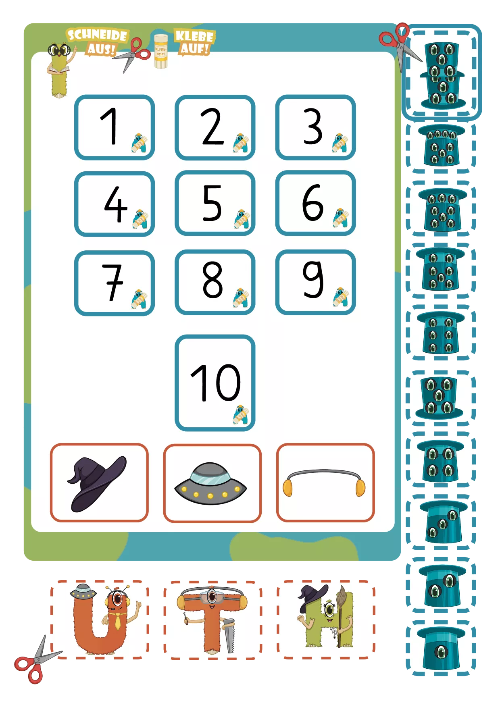 Mathe Zahlenraum 10 rechnen Bild 2
