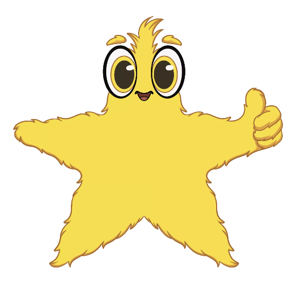 Sterni, der leuchtende Felsstern und kleinste aller Alonies, weist den Weg durch die Bücher und schenkt Kindern Freude und Motivation. Als versteckte Figur lädt er zum Suchen, Staunen und Reflektieren ein – für achtsames, spielerisches Lernen mit Herz.