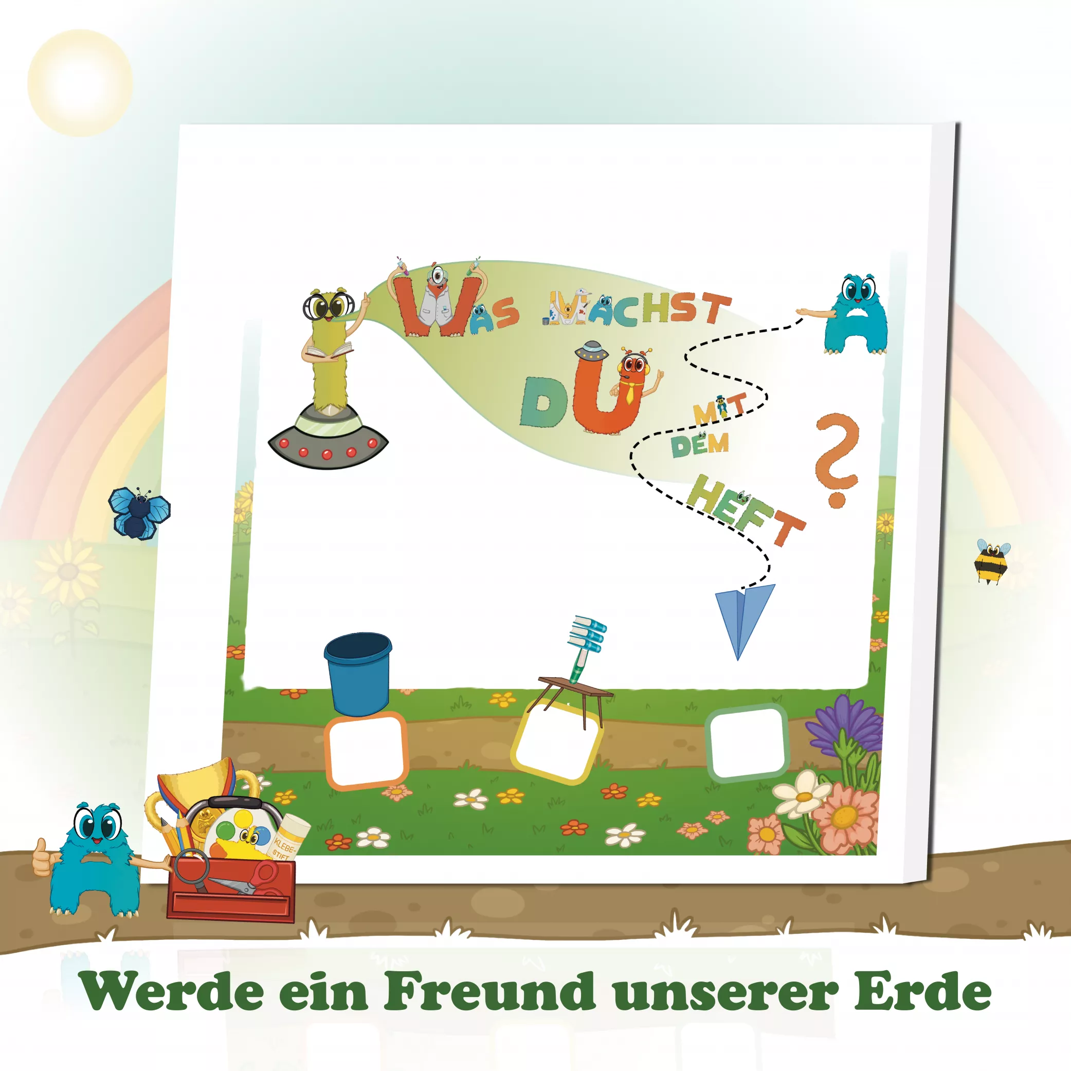 Freunde der Erde werden
Lucia entdeckt die Natur und lernt spielerisch, Pflanzen und Tiere zu schützen. Diese Seite vermittelt Achtsamkeit, Umweltbewusstsein und Werte wie Freundschaft und Verantwortung. Ideal, um Kinder liebevoll an Nachhaltigkeit heranzuführen.